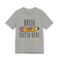 thumbnail image 2 of Unisex Bruh We Outta Here Last Day of School Teacher Cotton Shirt, 2 of 12