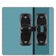 thumbnail image 4 of 90/180 Degree Door Lock Buckle Right Angle Buckle Door Buckle Bolt Barn Door Lock Sliding Door Lock Cabinet Lock, 4 of 4