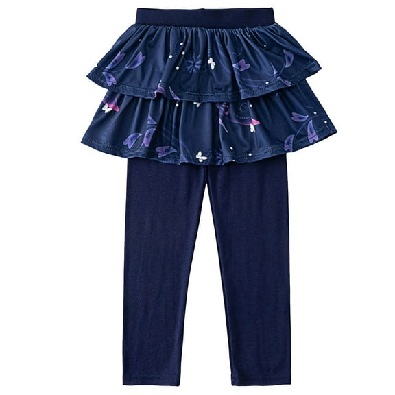 dmqupv Leggings Girl Kids Girls Flare Pants, Elastic Waist Stretch Yoga Kids Leggings Purple,Size for 8-9 Years