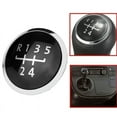 thumbnail image 3 of 2X 5 Speed Manual Car Gear Shift Knob Cap Cover for Transporter T5 T5.1 Gp Replacement,2 x Gear Shift Knob Cap,Black, 3 of 8