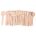thumbnail image 2 of Ice Cream Spoon, Wooden Spoon 10CM Long-handle Disposable 100PCS  For Home For Dessert Shop, 2 of 8