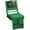 Hunter Green, variant on Extra Wide Folding Reclining Stadium Seat with Back Suppot for Bleachers, Bleacher Hooks, Thick Cushion, Cup Holder, Storage Pockets  Portable Chair for Kayak, Canoe, Paddle Board, Concerts, & Sports