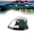 thumbnail image 4 of Lámpara de señal de navegación marina carcasa de acero inoxidable LED de 8W luces rojas y verdes luz de navegación para barcos de 12V para yates para lanchas rápidas ANGGREK Otros, 4 of 8