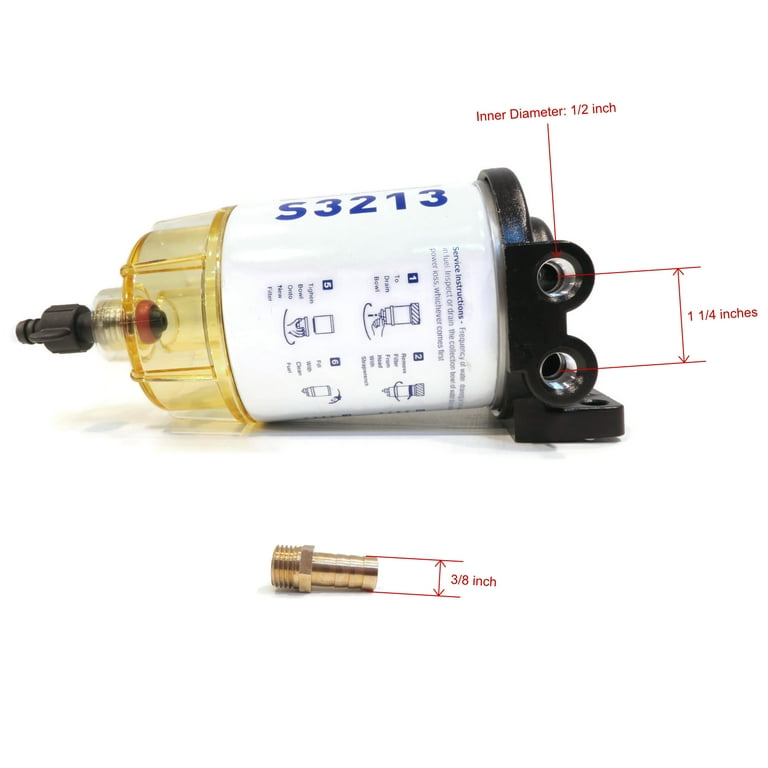 The ROP Shop Water Separating Fuel Filter Kit for Sierra 18-7928-1