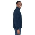 thumbnail image 3 of Adult 8 oz. Quarter-Zip Fleece Pullover - NAVY - 3XL, 3 of 3
