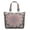 Floral, variant on Travel Tote Bag Featuring Colorful Ice Cream Dessert Prints Large Capacity Weekender Bag with Summer Food Pattern, Lightweight with Multiple Pockets for Travel Fitness