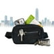 thumbnail image 2 of Cangurera Deportiva Outdoor KMA 2.5L Negra – Compacta, Versátil y Resistente al Agua, 2 of 5
