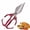Red, variant on 2025 New 2 in 1 Ergonomic Kitchen Scissors for Chicken, Multifunctional Heavy-Duty Kitchen Shears, New Kitchen Scissors for Food, Japanese Cooking Shearss for Food, Chicken Bones and Turkey (Green)