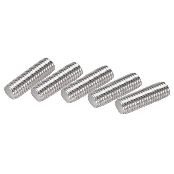Unique Bargains M10 x 30mm Fully Threaded Rod 304 Stainless Steel Right Hand Threads 20 Pack