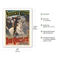 thumbnail image 2 of Don Quixote (Don Quichotte) - New Circus (Nouveau Cirque) - Great Horse Show - Vintage Circus Poster by Lucien Lefèvre c.1892 - Master Art Print (Unframed) 9in x 12in, 2 of 4