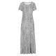 thumbnail image 3 of Vestido de Verano para las Mujeres Gradiente Impreso Cuello en V Manga Corta de la Longitud Del Tobillo Vestido, Vestido Corto de Verano, 3 of 5