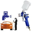 thumbnail image 3 of Clearance Electrical Tools under $20,Spray Coat Car Air Up 600ml Auto Paint Tool HVLP Detail Repai Base Tools & Home Improvement, 3 of 9
