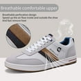 thumbnail image 6 of Arrigo Bello Mens Casual Comfort Shoes Fashion Breathable Sneakers Blue Size 10.5, 6 of 7