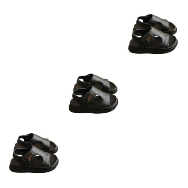 kurtrusly Comfortable For Breathable And Wear Boys,Kids These And Easy Sandals black 25 3Set