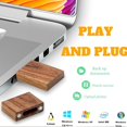 thumbnail image 3 of Unidad flash USB TATMOHIK, madera de nogal, 32 GB, USB 2.0, 3 of 7