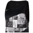 thumbnail image 2 of Nike Women's Dri Fit Logo Running Tank Top Black Size X-Large, 2 of 3