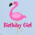 thumbnail image 2 of CafePress - Birthday Girl Pink Flamingo Body Suit - Baby Light Bodysuit, Size Newborn - 24 Months, 2 of 4