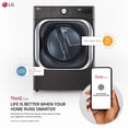 thumbnail image 3 of LG DLEX8900B 9.0 Cu. Ft. Black Steel Front Load Dryer, 3 of 6