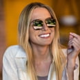 thumbnail image 6 of Panama Jack Premium Polarized Metal Square Sunglasses, 6 of 9