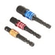 thumbnail image 3 of Juego De Adaptadores De Zócalo, Juego De Extensión De Llave De Zócalo, Acero Al Cromo Vanadio Colorido, 6 Piezas De Grado Industrial Para Destornilladores Eléctricos, 3 of 7