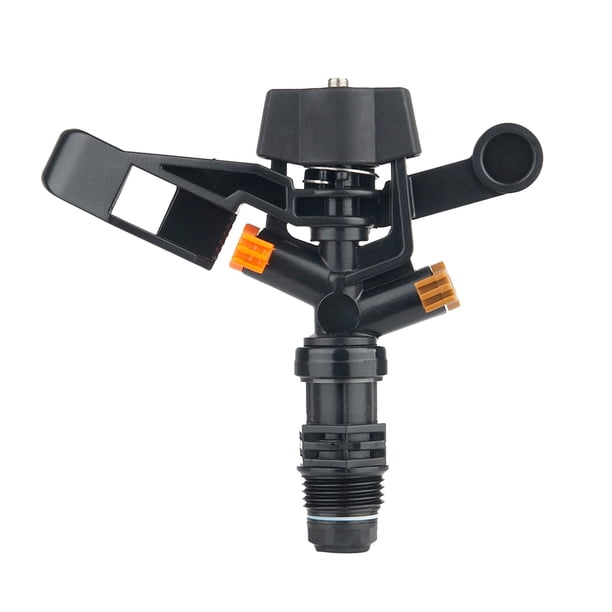 Sprinkler para Jardín,Rosco Externo de Plástico 360 Grados Rociador de Brazo Basculante Giratorio,Sistema de Riego de Ahorro de Agua para Jardines Y Céspedes Agrícolas,Cabezas de Rociador de Riego,,