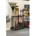 thumbnail image 3 of Rubbermaid Garage Deluxe Tool Tower, Resin, Black, 3 of 4
