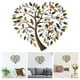 thumbnail image 1 of Heart-shaped Tree Wall Hanging Wall Tree Decoration Holiday Gift Indoor Pendant, 1 of 7