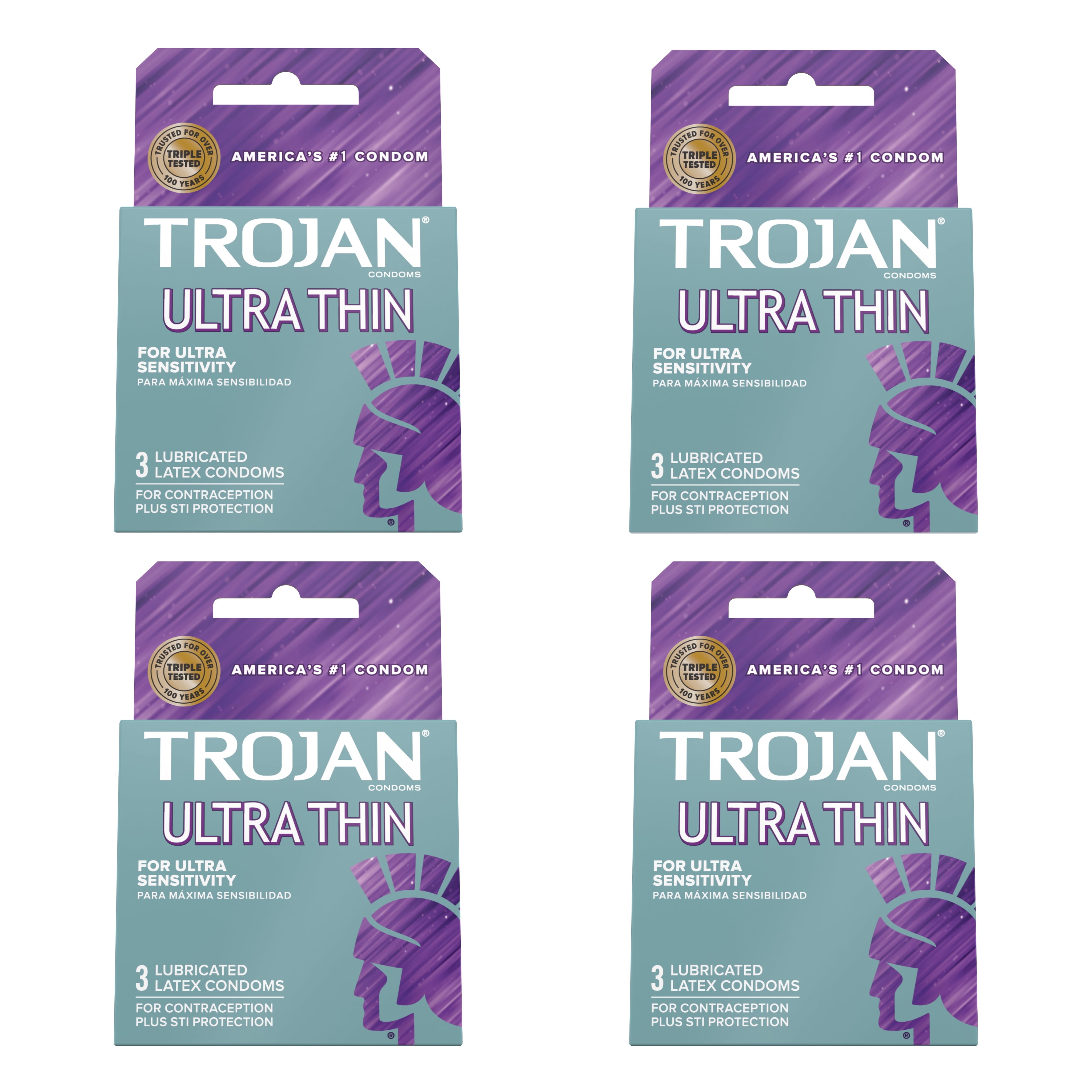 trojan pleasure pack premium lubricated latex condoms 40 count MoodTime Best Sex Toys For Men main image 1