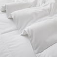 thumbnail image 4 of Peace Nest All Season Down Alternative Comforter, White Solid Pattern, King Size, 4 of 8