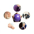thumbnail image 4 of Yoga Balls 25cm Small PVC Inflatable Balance Fitness Gymnastic Accessory With Plug For Children Pregnant Woman, 4 of 6