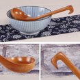 thumbnail image 2 of PONDER Wooden Long Handle High Heat Resistanct Cooking Spoon Mixing Ladle Handmade Utensil with Hook for Kitchen Restaurant Hot Pot, 2 of 6