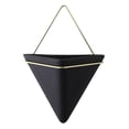 thumbnail image 1 of Maceta De Pared De Cerámica Nórdica Triangular Mini Maceta Suculenta Maceta Colgante Decoración De Pared Moderna 2 Uds Sweethay HA044448-04, 1 of 6