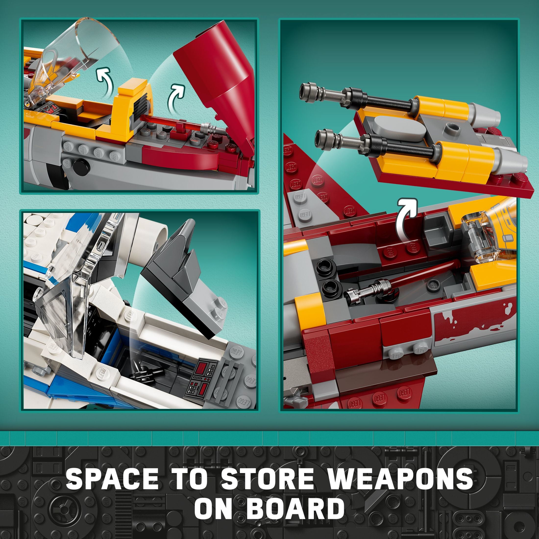 LEGO Star Wars: Ahsoka New Republic E-Wing vs. Shin Hati’s Starfighter 75364 Star Wars Playset Based on the Ahsoka TV Series, Show Inspired Building Toy for Ahsoka Fans Featuring 5 Star Wars Figures
