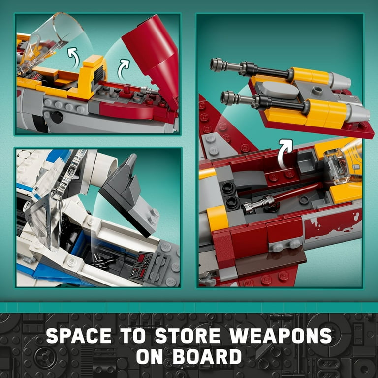 LEGO Star Wars: Ahsoka's New Republic E-Wing vs Shin Hati's