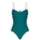 thumbnail image 5 of Traje de baño de una pieza para mujer Traje de baño de mujer Traje de baño de color bloqueado Traje de baño de cobertura completa de cadera Traje de baño de moda de playa para mujer Trajes de baño de, 5 of 7