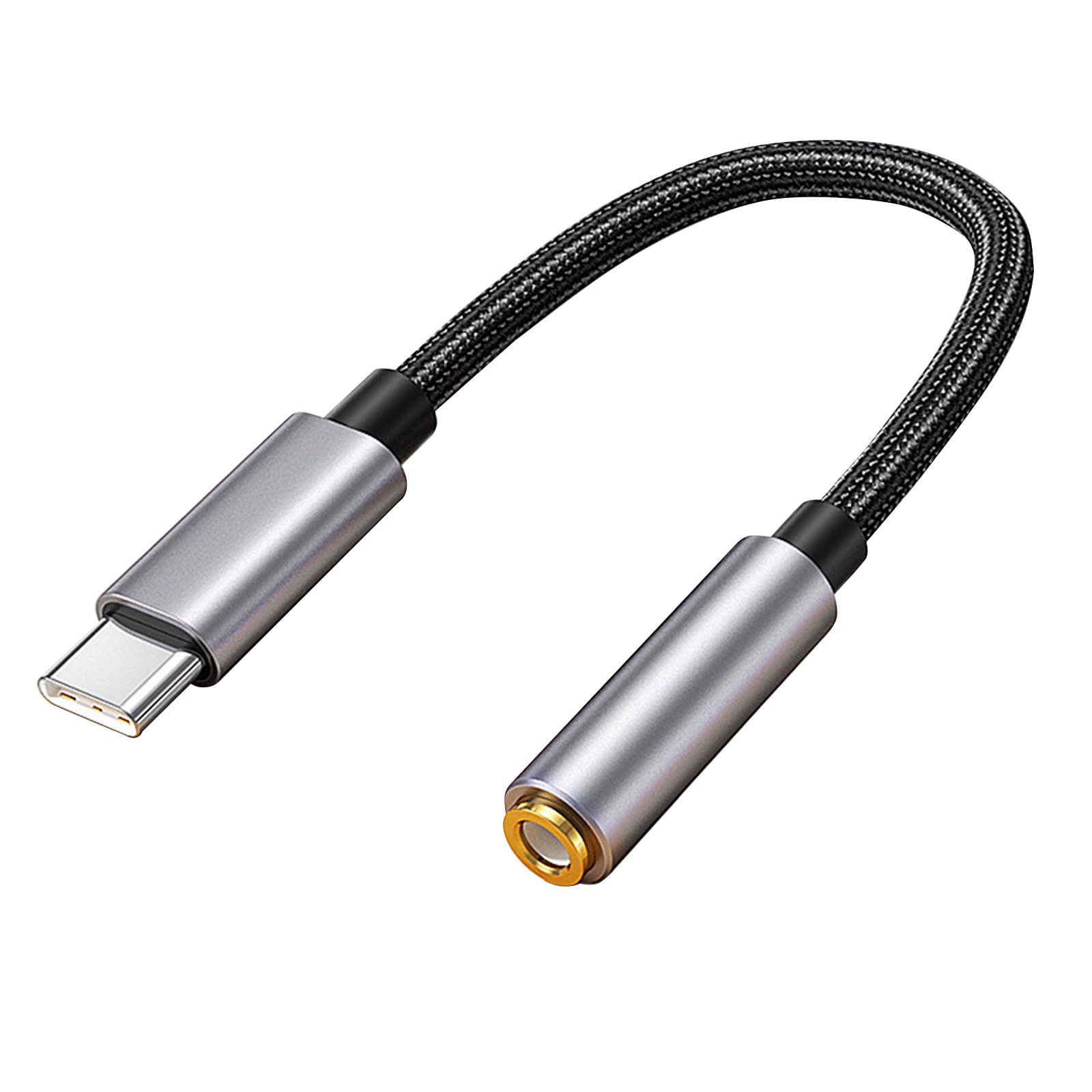 USB C to Headphone Jack USB C to Aux Audio Dongle Cable Cord HiFi Sound Quality