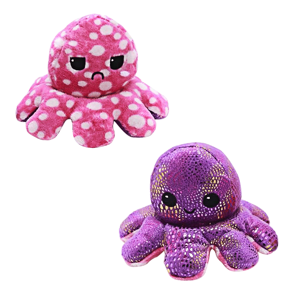 flip plush octopus toy