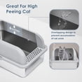 thumbnail image 4 of Caja de arena Suzzipaws XL de acero inoxidable, paquete de 2, 4 of 6