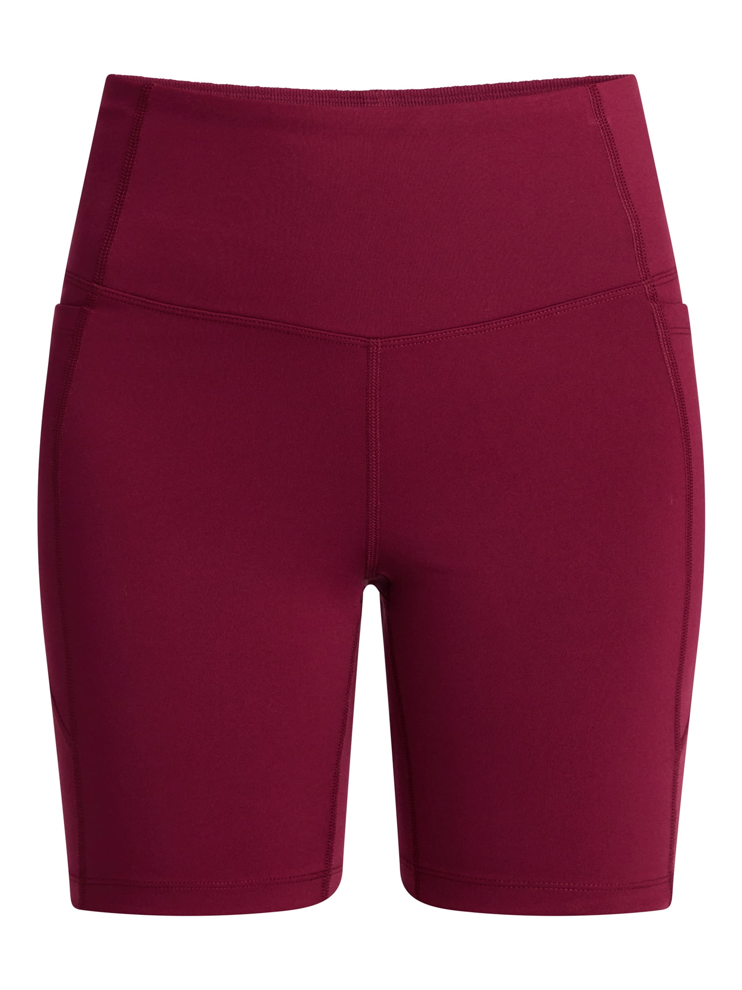 Athletic Works Women's ButterCore Bike Shorts, 7" Inseam, Sizes XS-XXXL