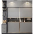 thumbnail image 4 of Clothes Storage Wardrobes Drawers Wardrobe Rack Cabinets Sliding Desing Partition Wardrobe Luxury Armoires De Chambre Furniture My Lux Decor Round, 4 of 17