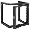 thumbnail image 1 of VEVOR 9U Wall Mount Rack 150 lbs/68.04 kg Open Frame Server Network Rack Black, 1 of 12
