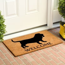 Calloway Mills Basset Hound Outdoor Doormat 24" x 36"