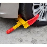 Universal Wheel Lock, Heavy Duty Security Trailer Wheel Lock, Tire Lock Anti Theft For Cars Trailers Golf Cart SUV Motorcycle Camper, Key Lock-thicken10hole