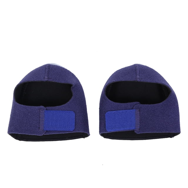 1 par de Calcetines de talón unisex Sincero con absorción de impactos protector de talón almohadillas azul