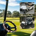 thumbnail image 2 of ZUXONGSY Aztec Tribal Golf Cart Steering Wheel Cover Club Car Steering Wheel Cover Universal Automotive Steering Wheel Cover Club Car Golf Cart Interior Decor Steering Wheel Accessories, 2 of 7