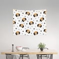 thumbnail image 2 of Dog Puppy Paw Tapestry for Bedroom - Tapestry Wall Hanging Wall Tapestry for Dorm Wall Decor Home Decoration , Aesthetic Funny Tapestry 29 x 37in, 2 of 5