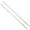 Silver, variant on ELAYARD 1 Pair Aluminum Alloy Drumsticks 5A Metal Percussion Sticks for Drum Set Accessories