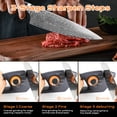 thumbnail image 4 of ROSYNEY 5-in-1 Kitchen Knife Sharpener, Rapid Grinding for All Knives & Scissors, 1-Back, 4 of 9
