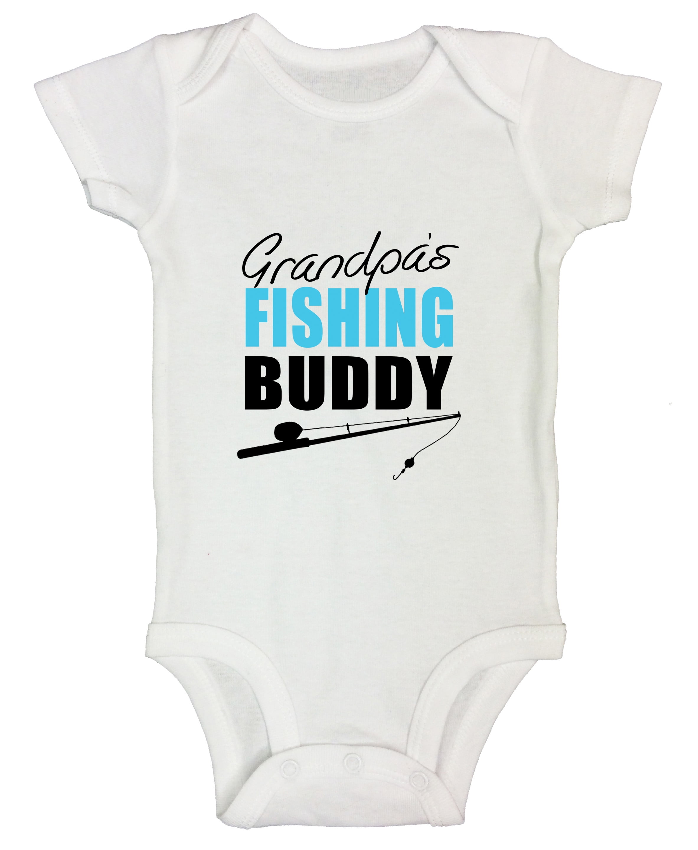 grandpa's fishing buddy onesie