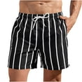 thumbnail image 2 of Runfenguu Plus Size Workout Shorts, Lounge Shorts Men Casual Print Pocket Elastic Waist Straight Half Beach Shorts Pants Sport Pants Men'S Shorts Casual, 2 of 3